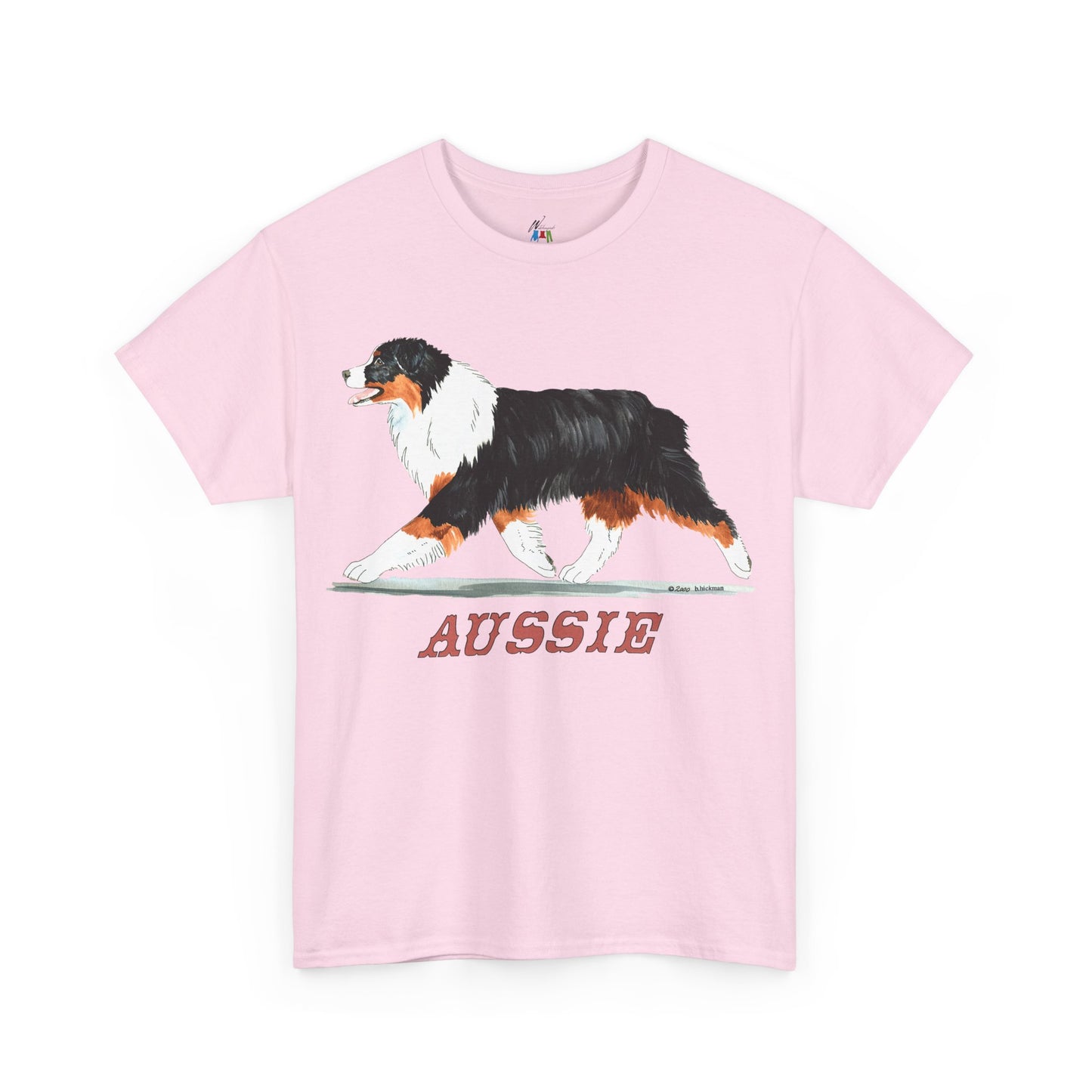 Black Tri Australian Shepherd Shirt - Aussie Dog Mom Tee - Herding Dog Breed Gift - Aussie Dog Dad Shirt for Proud Aussie Lovers