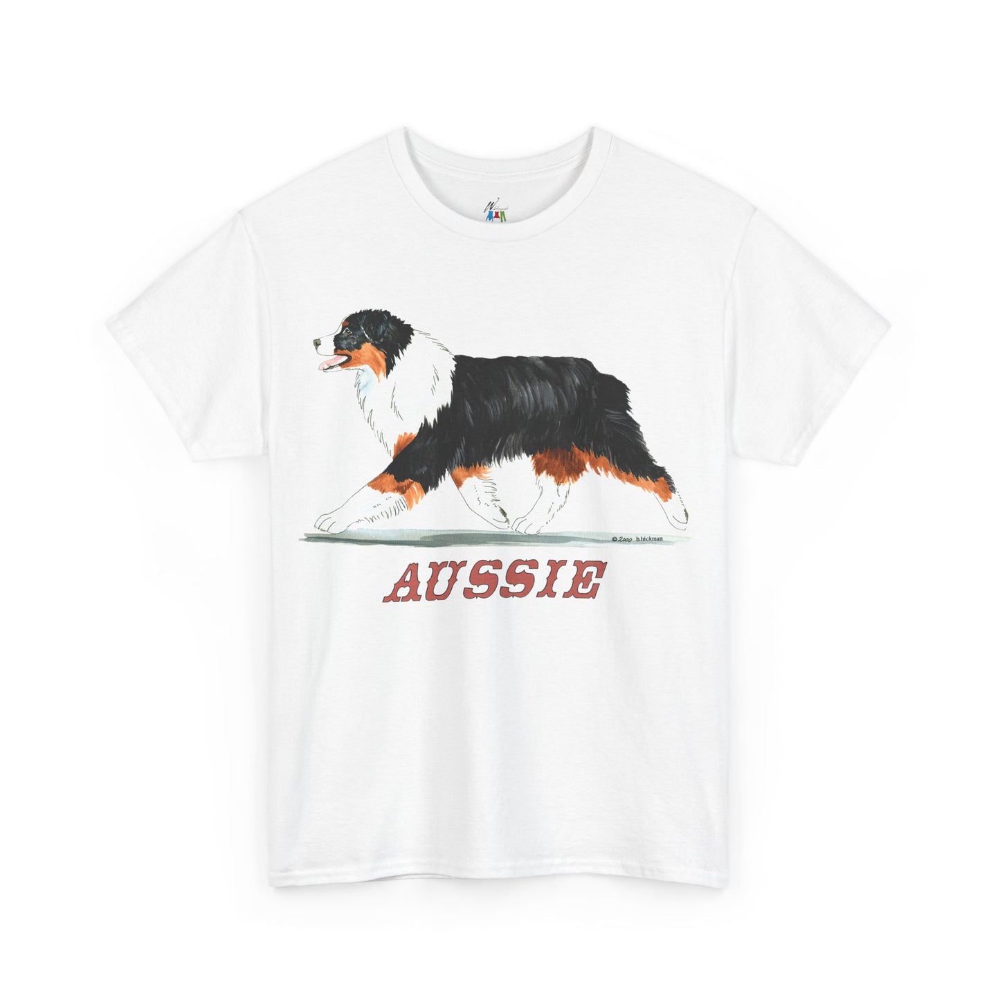 Black Tri Australian Shepherd Shirt - Aussie Dog Mom Tee - Herding Dog Breed Gift - Aussie Dog Dad Shirt for Proud Aussie Lovers